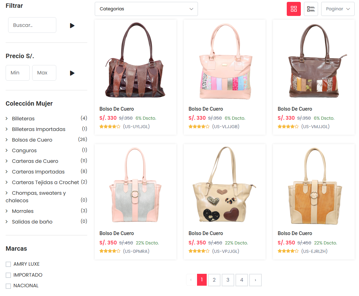 Catálogo de Productos Optimizado